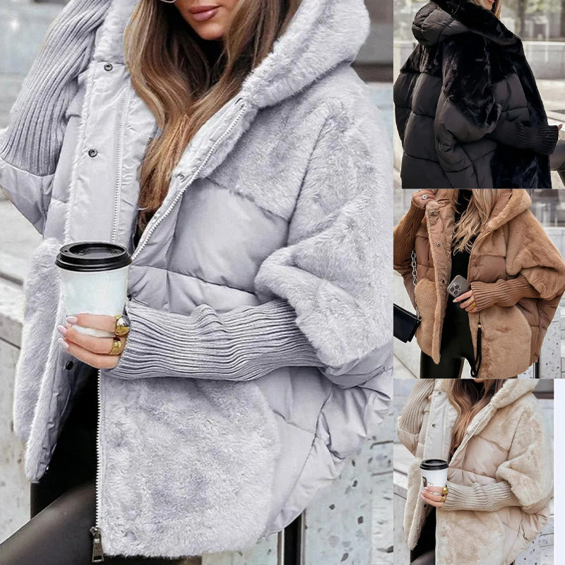 Marcelina - Warm Hooded Winter Jacket