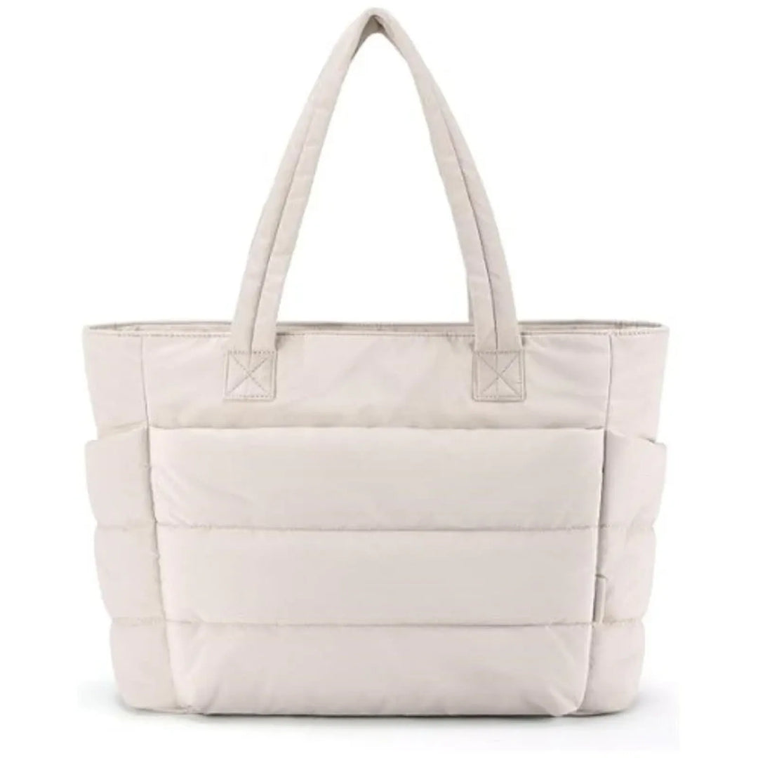 CARMELLE™– Lightweight Quilted Tote Bag