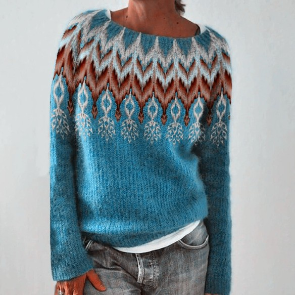 Luzia - Stylish Retro Sweater